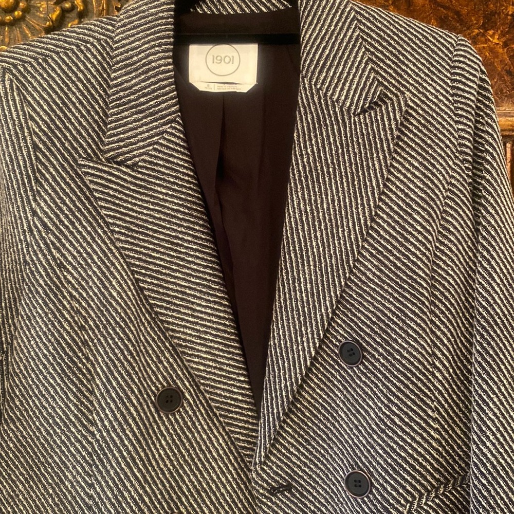 Black and white blazer!